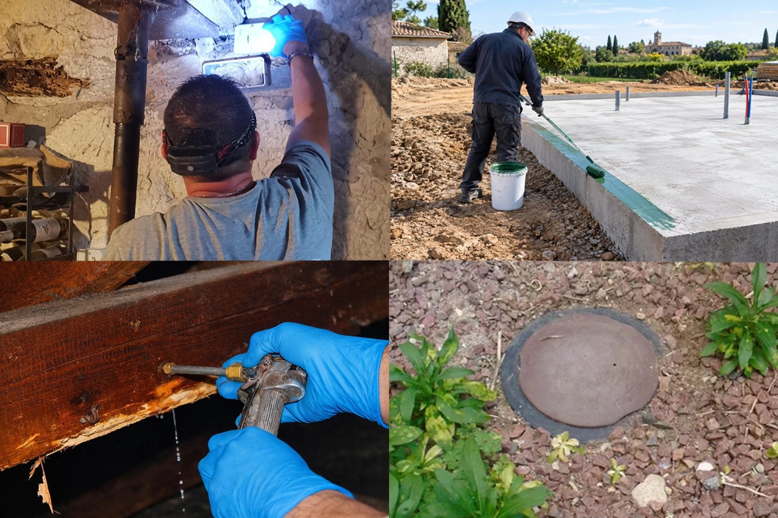 Technicien PAMI 30 lors d'un traitement anti-termites